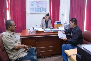 مدير قعطبة يراقب التعليم ويؤكد رفع جودة المدارس"