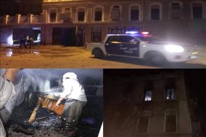 تدخل أمني سريع يحد من حريق بدوعن ويكشف ثغرات الخدمات الطارئة