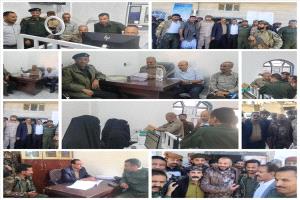 ضالع: تعزيز الخدمات المدنية والأمنية بمريس في زيارة تفقدية رفيعة