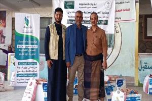 دعم سعودي للكادر الصحي بعدن: توزيع 6 آلاف سلة غذائية