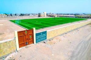 ملاعب جديدة تبعث الحياة في الرياضة: افتتاح وشيك في لحج