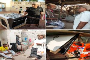 الشيخ نايف جرهوم يدعم 350 أسرة محتاجة في لحج ويحرر 16 سجيناً معسراً"