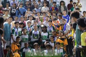 أكاديمية الفيحاء تتوج بطلة كأس أكاديميات عدن لكرة القدم