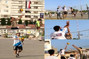 أهلي المنصورة إلى نصف نهائي بطولة الشهيد عواد الحسني للطائرة