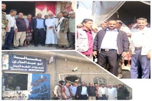 تدشين صرف الحوالات النقدية للأسر الفقيرة والنازحة في قعطبة بدعم برنامج الأغذية العالمي