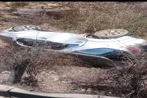 نجاة بأعجوبة: انقلاب مروع ينتهي بلا إصابات