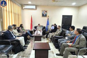 خفر السواحل يعزز التنسيق الدولي: اجتماع مع فريق خبراء مجلس الأمن