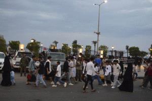 عدن تشهد انتشارًا أمنيًا مكثفًا لقوات الطوارئ والدعم خلال عيد الفطر