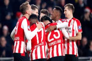 أيندهوفن يقترب من أسرع تتويج بالدوري الهولندي في تاريخه