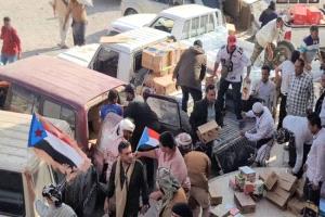 قوافل الإفطار تصل جبهات الضالع: رمضان يعزز التلاحم الشعبي والدعم للمقاتلين