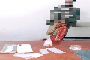 شرطة ميفعة تضبط متهمًا بحوزته مادة الشبو المخدر
