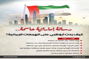 أبوظبي تحمّل طهران مسؤولية هجماتها وتؤكد عزلة إيران الإقليمية