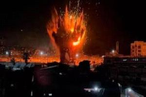 مقتل 4 فلسطينيين في قصف إسرائيلي بمخيم النصيرات