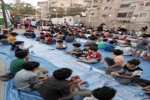فطور رمضاني يوحّد أحياء عمائر الجيش بعدن