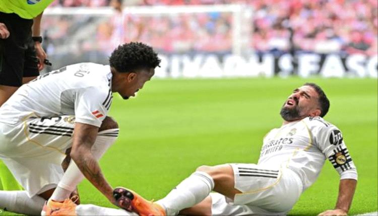 إصابة داني كارفاخال تحرم ريال مدريد من مدافعه أمام إسبانيول
