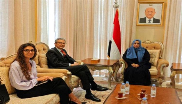 مباحثات يمنية – إيطالية لتعزيز تمكين المرأة وبناء قدراتها في مختلف القطاعات