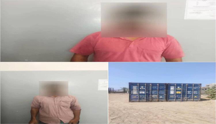 شرطة العريش تضبط حاويتين مسروقتين وتلقي القبض على متهمين