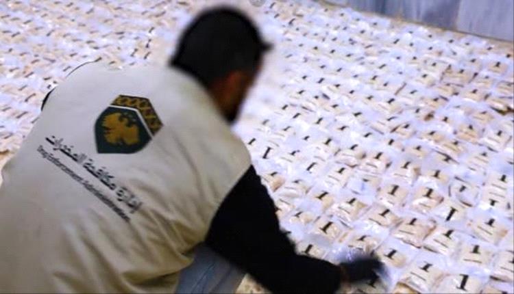 ضبط مصنع مخدرات متكامل في ريف دمشق ومصادرة كبتاغون ومواد خطرة