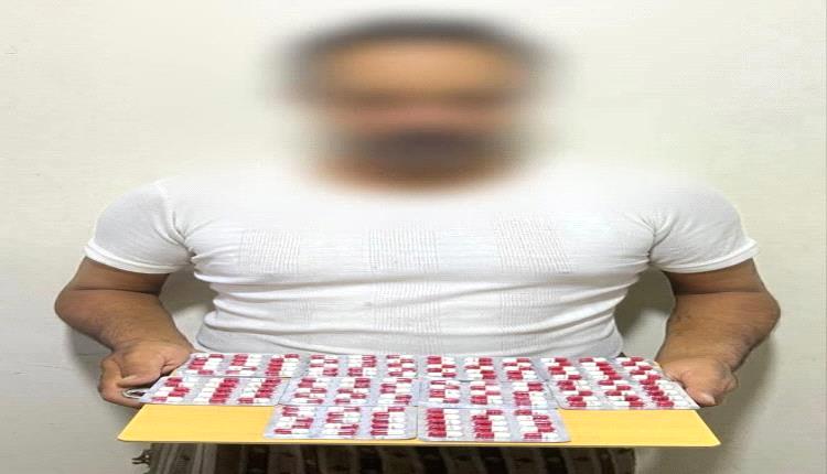 مكافحة المخدرات بعدن: البحر بوابة رئيسية للتهريب وضبط مروج بحوزته “بريجابالين”