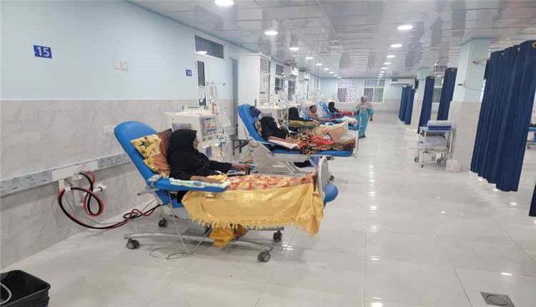 مرضى الغسيل الكلوي بعدن يطلقون نداء استغاثة بسبب نقص الخدمات والمواد الطبية