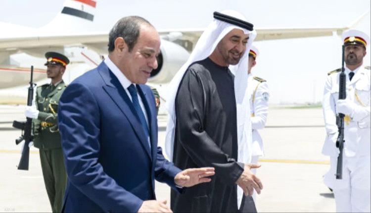 الإمارات ومصر تؤكدان تعزيز التعاون وتبحثان المستجدات الإقليمية