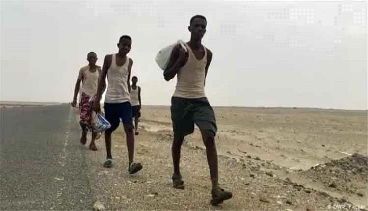 تقرير أممي: أكثر من 14 ألف مهاجر أفريقي دخلوا اليمن خلال أبريل رغم التحديات