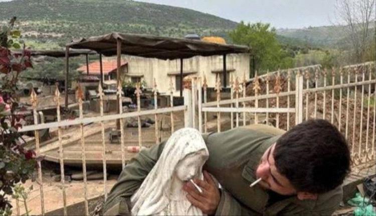 الجيش الإسرائيلي يعاقب جنديين بعد تصرف مسيء لتمثال ديني جنوب لبنان
