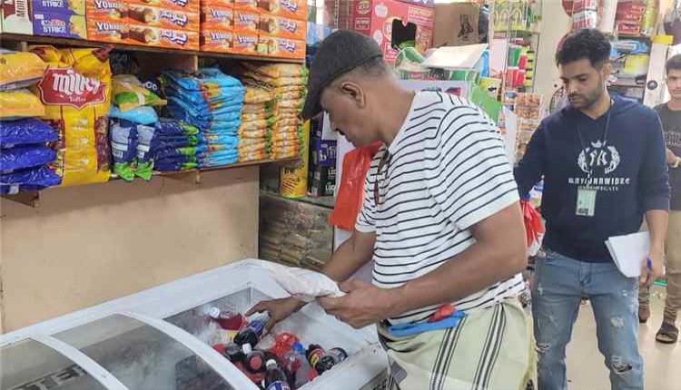 حملة رقابية بالبريقة لضبط المواد الغذائية المنتهية ومراقبة المطاعم والبوفيهات