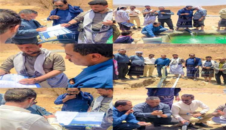 تدشين تشغيل بئر “بازرارة” الارتوازي في جردان بشبوة لتعزيز إمدادات المياه للمواطنين