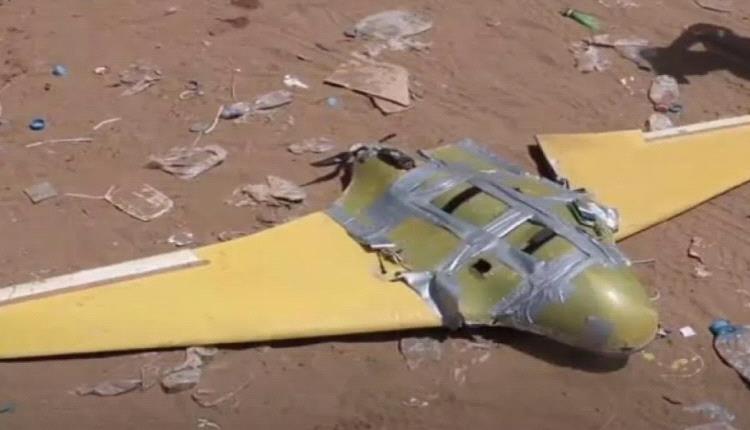 المنطقة العسكرية السادسة تسقط مسيّرة حوثية شرقي الجوف