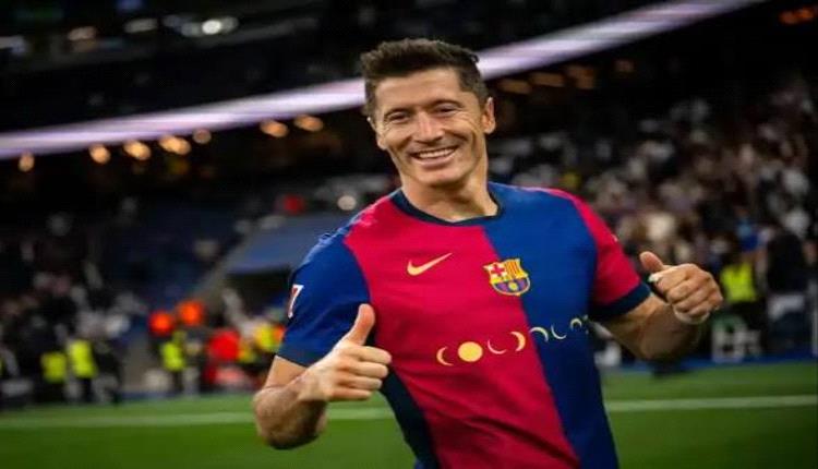 ليفاندوفسكي يعلن رحيله عن برشلونة نهاية الموسم الحالي
