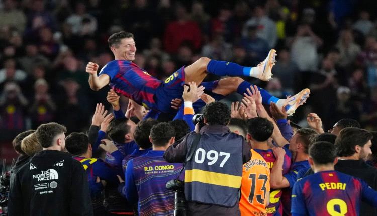 في وداعيّة ليفاندوفسكي.. برشلونة يقسو على بيتيس بثلاثية 
