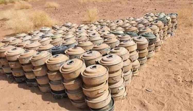 مشروع "مسام" يزيل أكثر من 3 آلاف لغم ومخلف حربي في اليمن خلال أسبوعين
