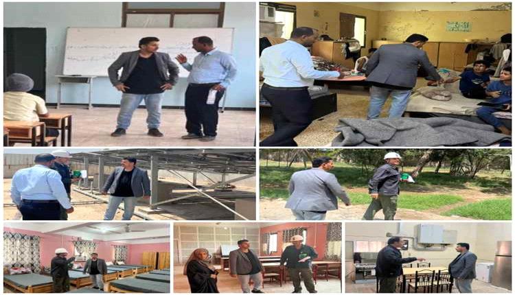 مدير الشؤون الاجتماعية بعدن يتفقد دور رعاية الأحداث والأيتام