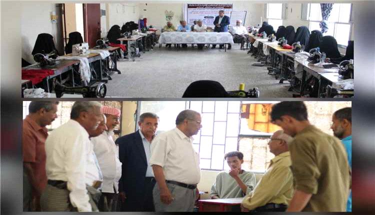 تدشين دورات تدريبية مهنية لـ120 شابًا وشابة في زنجبار بأبين