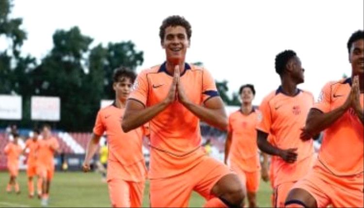 تألق مصري يقود برشلونة للشباب إلى نهائي كأس الأبطال