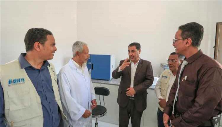 افتتاح مشروع تأهيل مركزين بيطريين في حضرموت بدعم سعودي