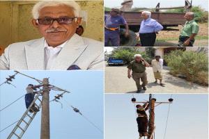 مدير كهرباء أبين يثمّن جهود العاملين في يوم العمال العالمي