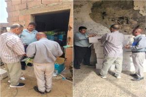 لجنة من وزارة الزراعة تعاين شحنة مبيدات حشرية مضبوطة في لحج وعدن
