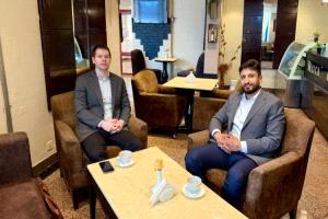 لقاء في عدن بين الخضر السليماني ومكتب المبعوث الأممي لبحث توسيع التعاون الدولي
