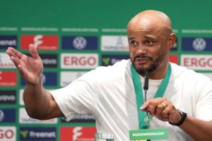 كومباني يثني على تألق حارسه أوربيغ في نهائي كأس ألمانيا
