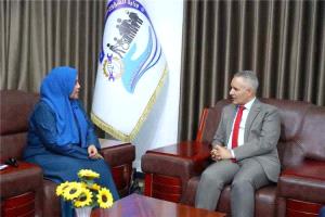 وزيرة شؤون المرأة ووزير الشؤون الاجتماعية يبحثان توسيع التعاون لدعم تمكين المرأة