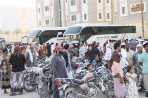 انطلاق 133 حاجًا من سيئون إلى المشاعر المقدسة عبر وكالتي روضة الحرمين والشامل