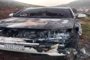 إحراق سيارة مغترب في حادث غامض بمدينة إب وسط تزايد حوادث استهداف المركبات