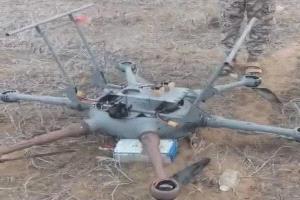 إسقاط مسيرة حوثية مفخخة في حرض بمحافظة حجة