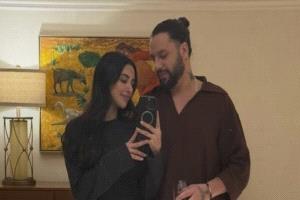 جدل في مصر بعد صورة للفنانة آية سماحة مع زوجها وردود متباينة على مواقع التواصل