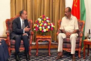 مصر وإريتريا تؤكدان تنسيق المواقف بشأن أمن البحر الأحمر