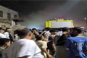 حريق يلتهم منزلًا في البريقة دون وقوع إصابات