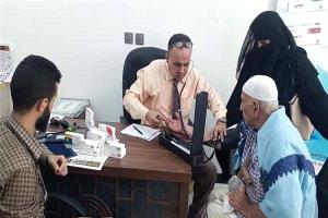 صحة المنصورة تدشّن مخيمًا طبيًا مجانيًا لمرضى ضغط الدم بمجمع حاشد الصحي