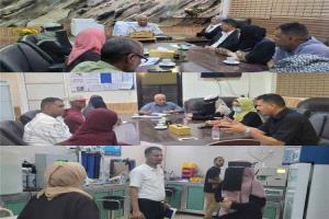 وزارة الصحة تقيّم مستوى الجودة والخدمات في مستشفى الصداقة بعدن
